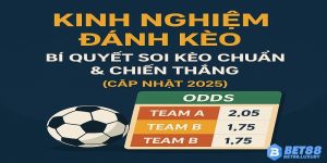Bet88 chia sẻ kinh nghiệm đánh kèo banh