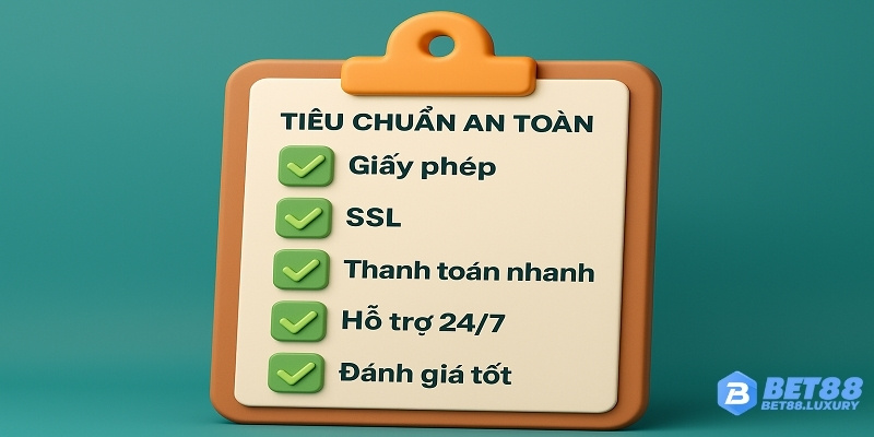 Checklist chọn nhà cái đáng tin cậy